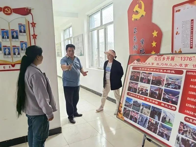 才仁松保赴联点乡镇督导检查重点工作