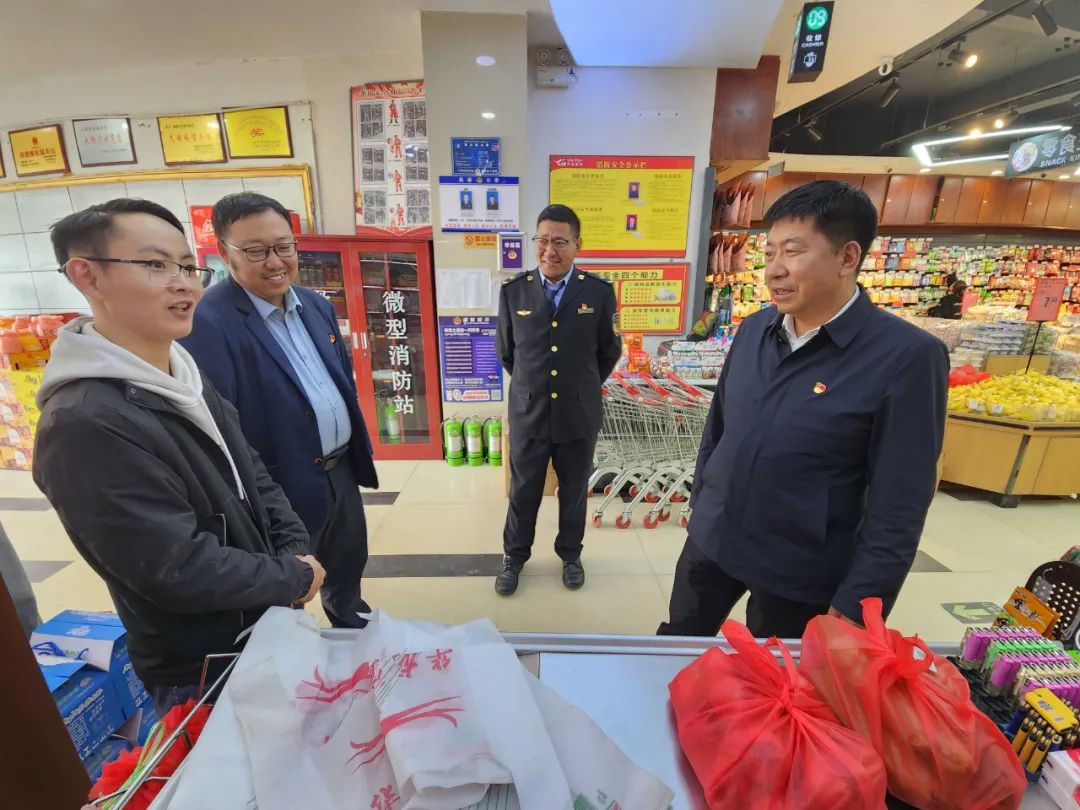 县委书记石大存调研督导禁塑减废工作