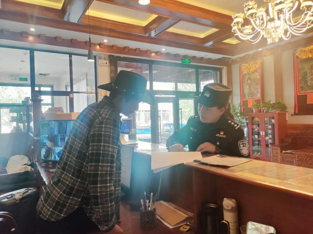 出入境管理科开展新增涉外酒店培训指导工作