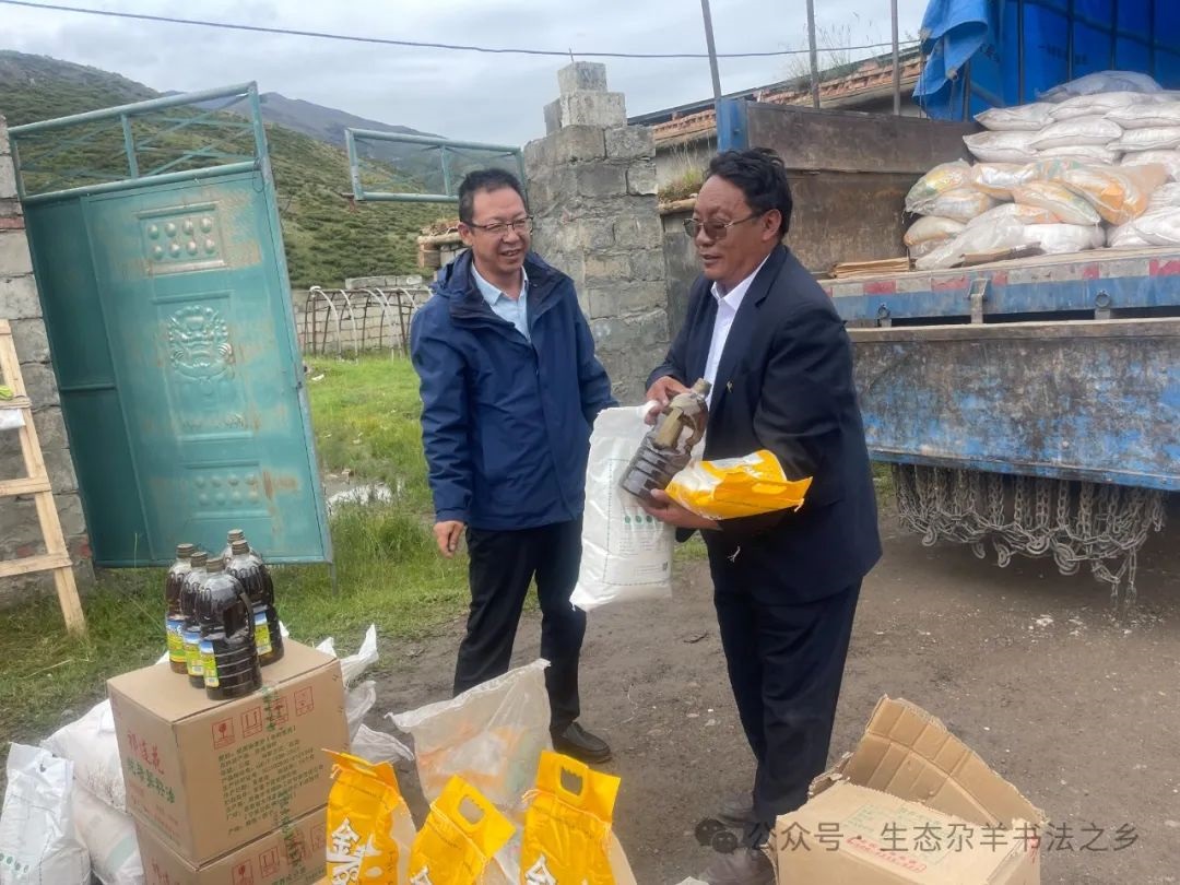（尕羊乡）青海省新的社会阶层人士医疗服务团深入尕羊乡麦多村开展“寻美青海 走进玉树”公益诊疗及暖心捐赠活动